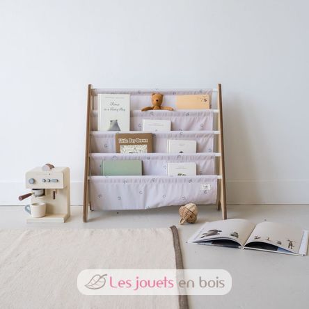 Bibliothèque enfant Myrtilles taupe EFK-107-016-016 3 Sprouts 3