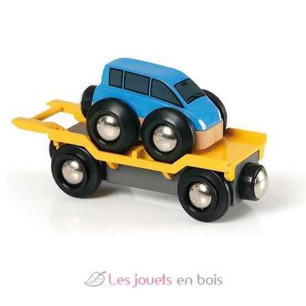 Wagon Transport de voiture bleu BR33577-3689 Brio 2