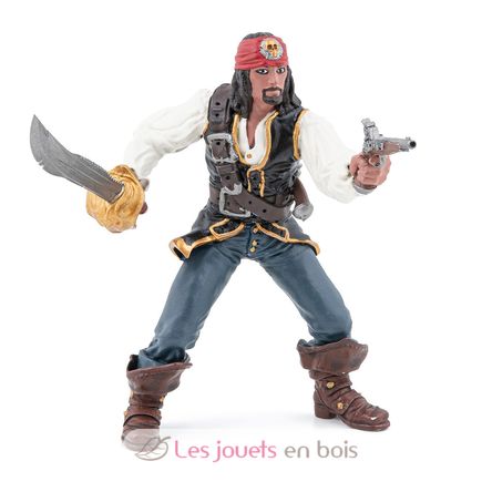 Figurine Pirate au pistolet PA-39485 Papo 2