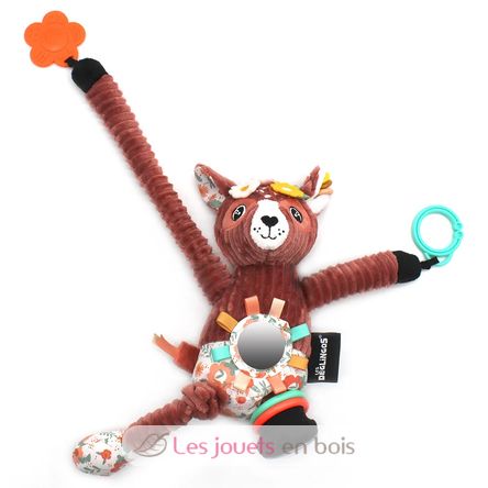 Peluche d'activités nomade Mélimélos la biche DE42131 Les Déglingos 3