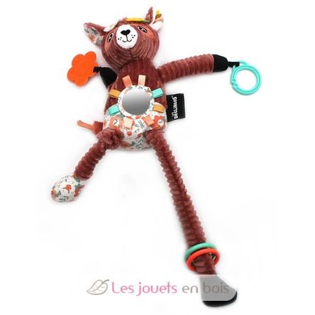 Peluche d'activités nomade Mélimélos la biche DE42131 Les Déglingos 4