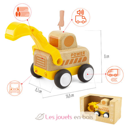 Routoudou - Mini pelleteuse UL4308 Ulysse 6