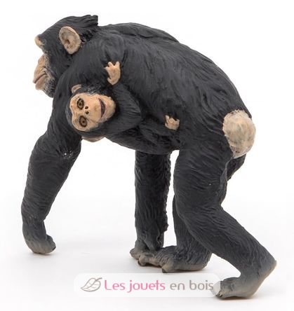 Figurine Chimpanzé et son bébé PA50194 Papo 8