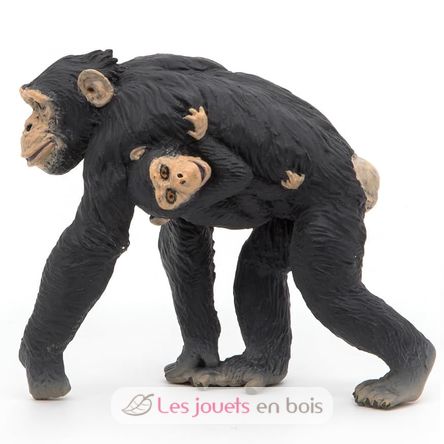 Figurine Chimpanzé et son bébé PA50194 Papo 7
