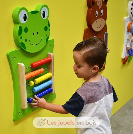 Panneau d'activités mural Grenouille VG50679 Viga Toys 3