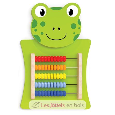 Panneau d'activités mural Grenouille VG50679 Viga Toys 1