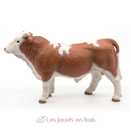 Figurine Taureau simmental PA-51142 Papo 4