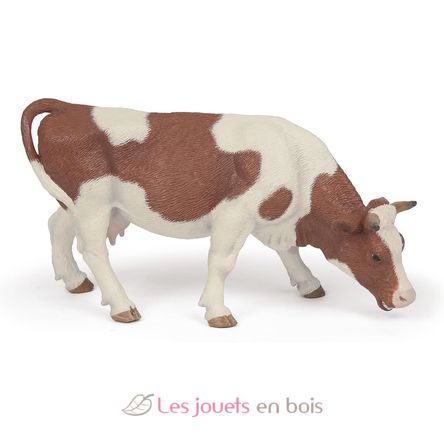 Figurine Vache Simmental broutant PA-51147 Papo 1