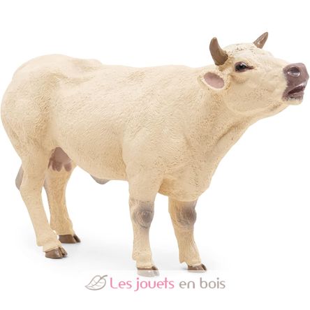 Figurine Vache charolaise meuglant PA51158-3613 Papo 3