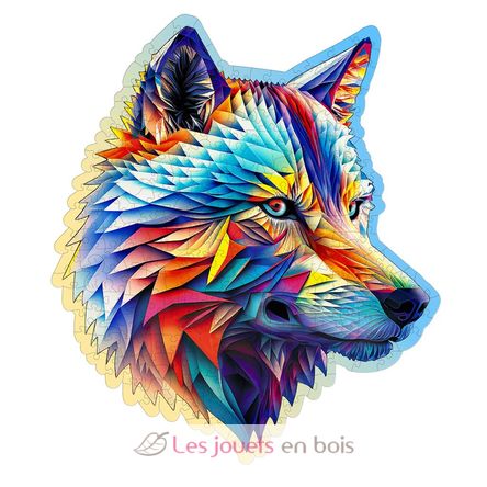 Puzzle en bois Loup élégant 250 pcs WC-HE-0170-L Wooden City 3