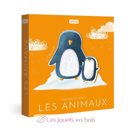 Livre Touche à tout - Les Animaux SJ-5576 Sassi Junior 1