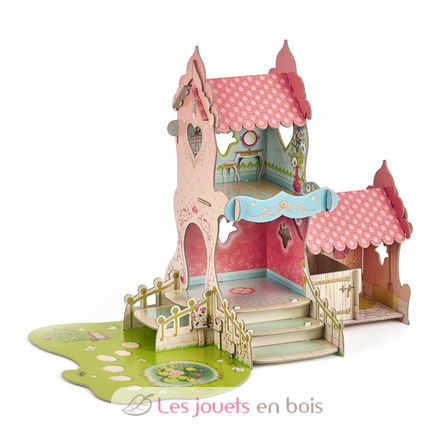 Château de princesse en bois (