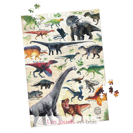 Puzzle dinosaures 500 pièces V9625 Vilac 3