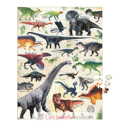 Puzzle dinosaures 500 pièces V9625 Vilac 4