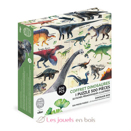 Puzzle dinosaures 500 pièces V9625 Vilac 1