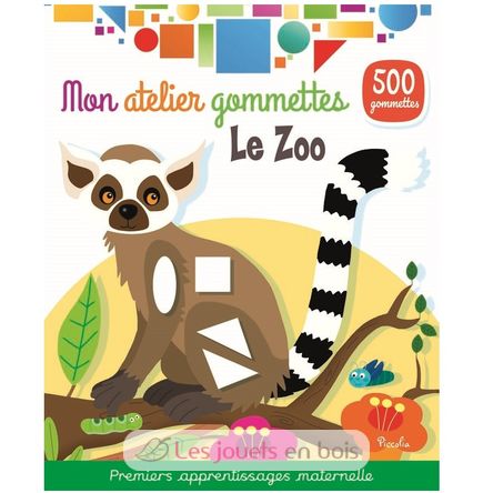 Mon atelier gommettes Le zoo PI-7632 Piccolia 1