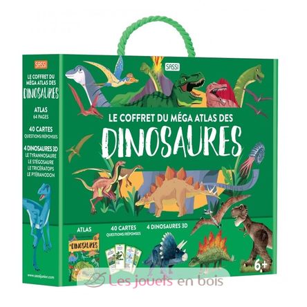 Méga Atlas des Dinosaures SJ-0582 Sassi Junior 1