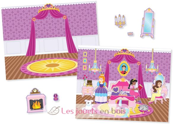 200 autocollants réutilisables - Princesses MD-14306 Melissa & Doug 3