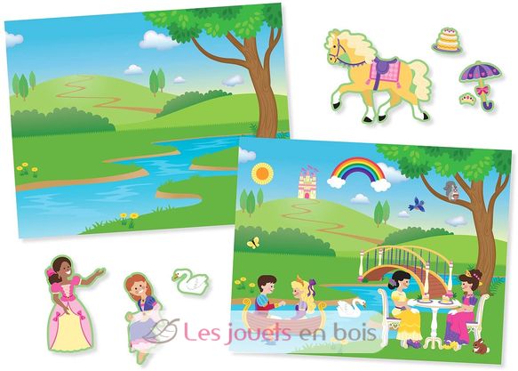 200 autocollants réutilisables - Princesses MD-14306 Melissa & Doug 2