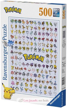 Puzzle de 300 pièces - Pokemon sauvages - Ravensburger