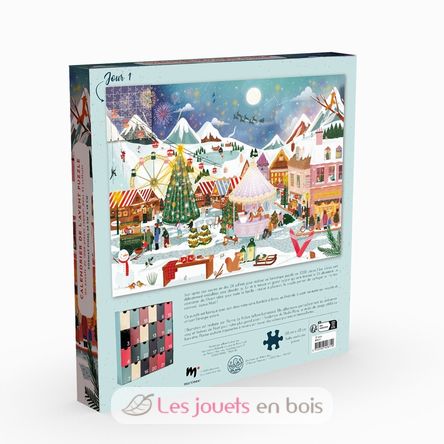 Calendrier de l'Avent Village de Noël MA011 Martinex 4