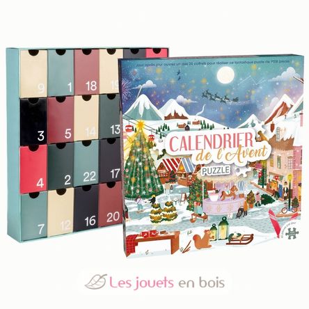 Calendrier de l'Avent Village de Noël MA011 Martinex 2