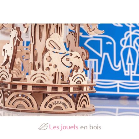 Puzzle 3D Grand Carrousel animé GI-PWCA Mr Playwood 3