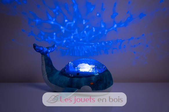 Veilleuse Tranquil Whale Bleue rechargeable Cloudb-9100-WB Cloud b 2