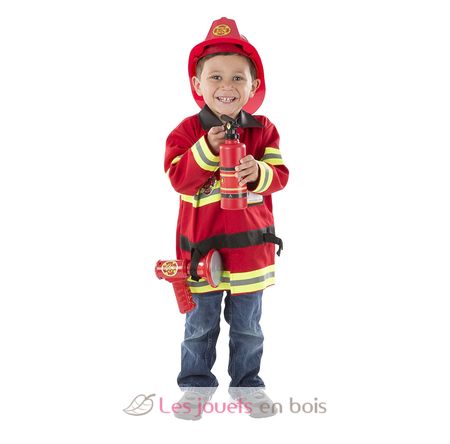 Déguisement de pompier avec accessoires - dès 2 ans, GREAT