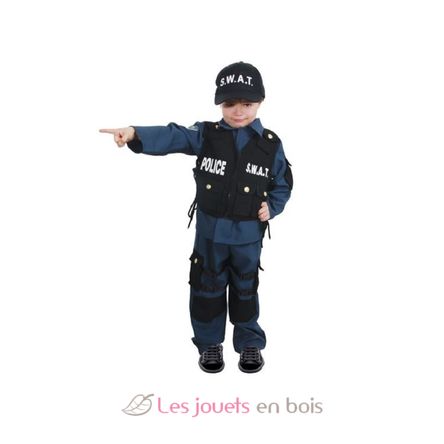Casque de policier pour enfant - Jour de Fête - Accessoires - Carnaval