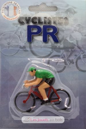 Figurine cycliste D Sprinteur Maillot vert meilleur sprinter FR-DS8 Fonderie Roger 1