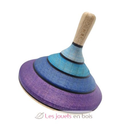 Toupie en bois Flamenco bleue 58 mm MA-CA309B Mader 1