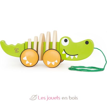 Crocodile à tirer HA-E0348 Hape Toys 1