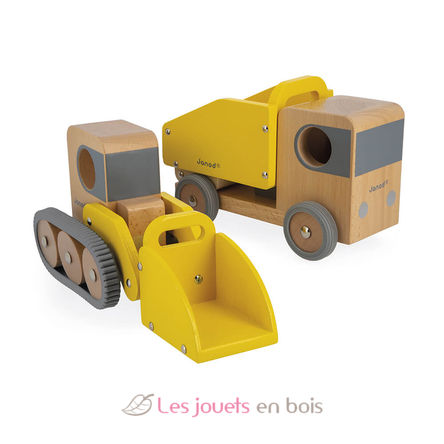 Camion benne et Pelleteuse Bolid J04634 Janod 1