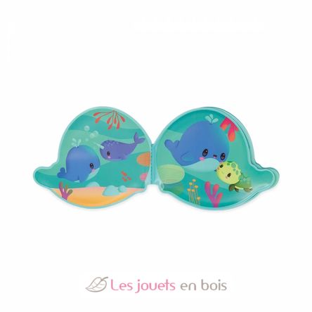 Livre de bain Baleine J04720 Janod 4