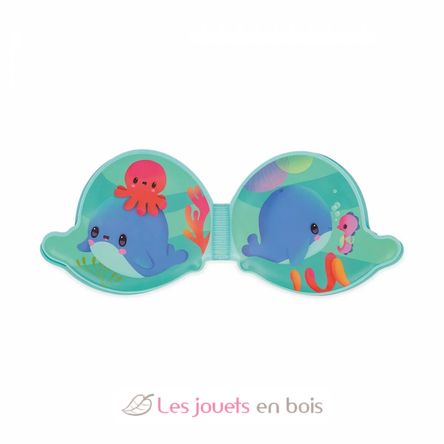 Livre de bain Baleine J04720 Janod 5