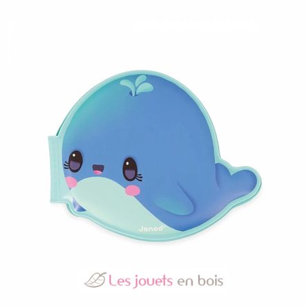 Livre de bain Baleine J04720 Janod 1