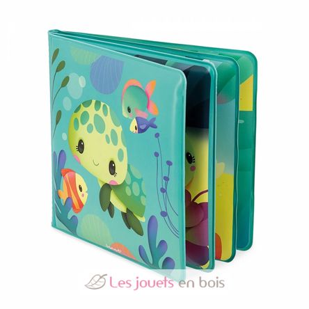 Livre de bain La Vie Magique des Tortues J04721 Janod 3