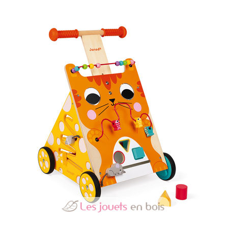 Chariot à tirer en métal Rouge 50 cm Jouet pour Enfant 3 ans + - Un jeux  des jouets