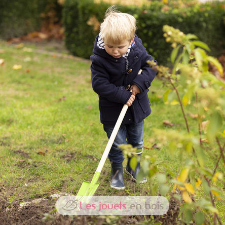 Pelle enfant verte Esschert Desig KG103 - Set de jardinage enfant - Outil  de jardin enfant