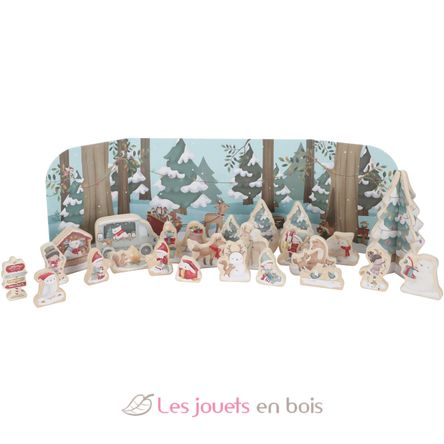 Calendrier de l'Avent Christmas LD4870 Little Dutch 4