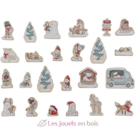 Calendrier de l'Avent Christmas LD4870 Little Dutch 5