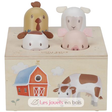 Jouet pop-up Little Farm LD7156 Little Dutch 1