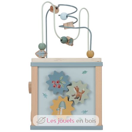 Cube d'activités en bois Forest Friends LD7231 Little Dutch 6