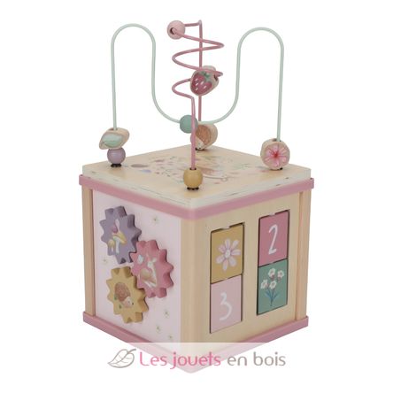 Cube d'activités en bois Fairy Garden LD7331 Little Dutch 2