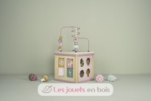 Cube d'activités en bois Fairy Garden LD7331 Little Dutch 17