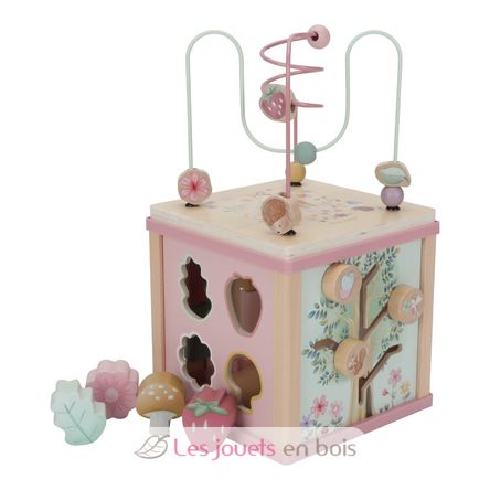 Cube d'activités en bois Fairy Garden LD7331 Little Dutch 1