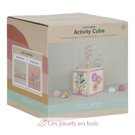 Cube d'activités en bois Fairy Garden LD7331 Little Dutch 11