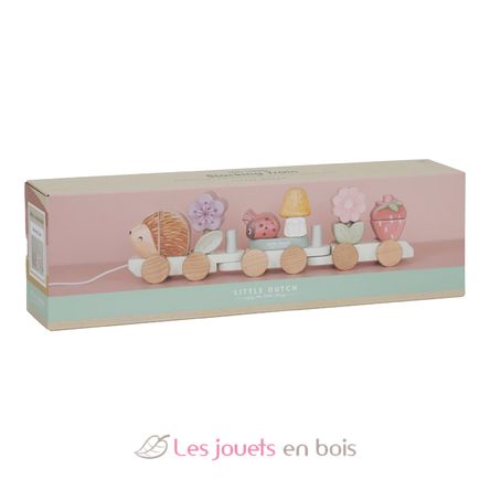 Train en bois hérisson Fairy Garden LD7335 Little Dutch 8