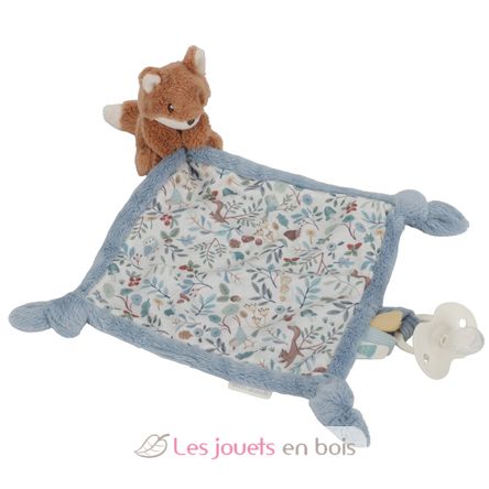 Doudou carré renard Forest Friends LD8927 Little Dutch 1